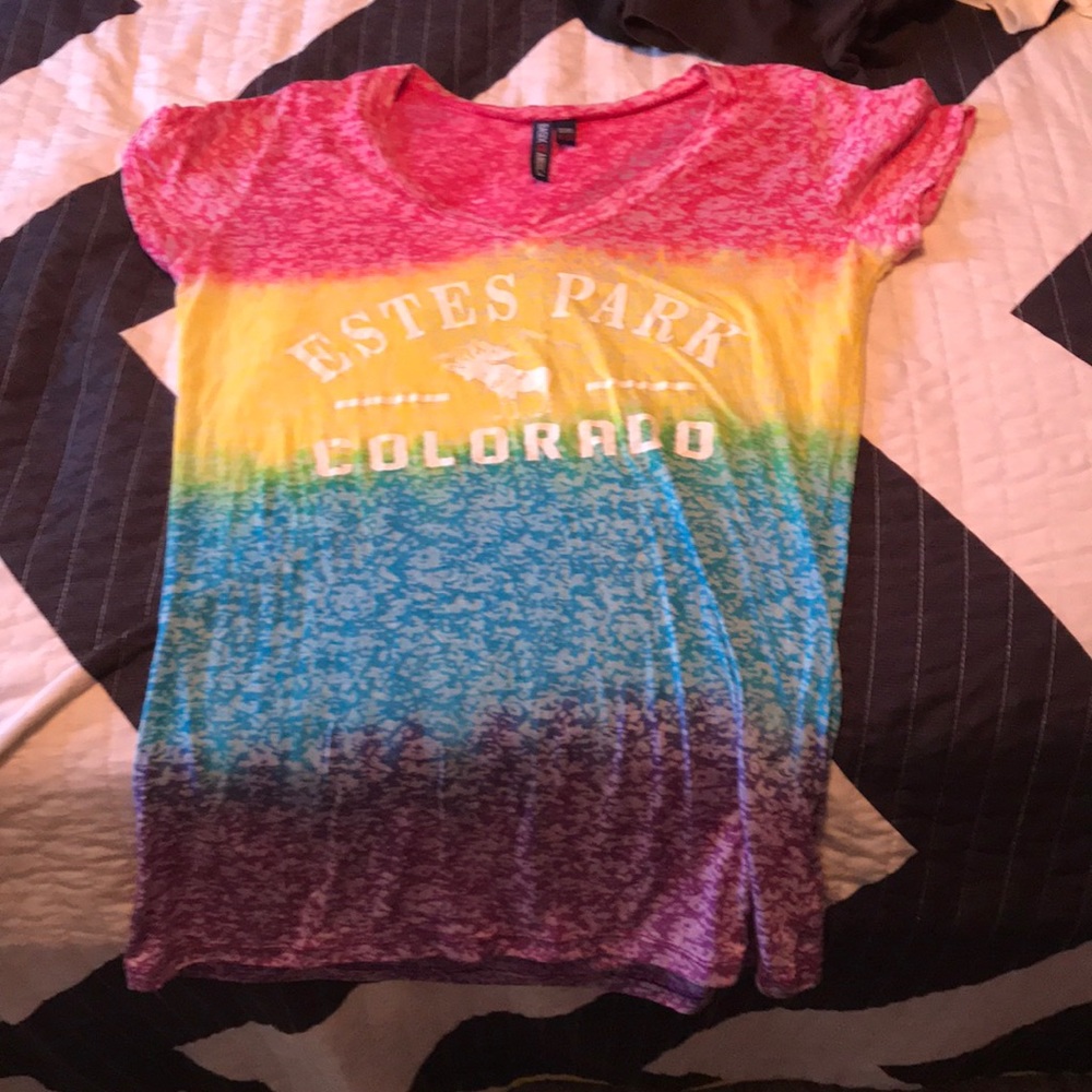Estes Park, Colorado rainbow shirt